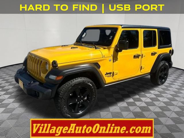 Used 2019 Jeep Wrangler Unlimited Sport w/ Technology Group AWD/4WD image 1