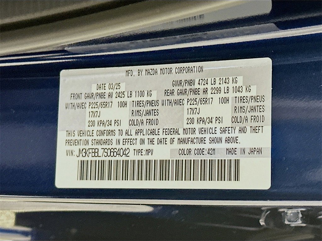 Certified 2025 MAZDA CX-5 AWD 2.5 S w/ Select Package image 27