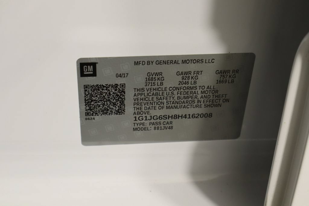 Used 2017 Chevrolet Sonic LT FWD image 34