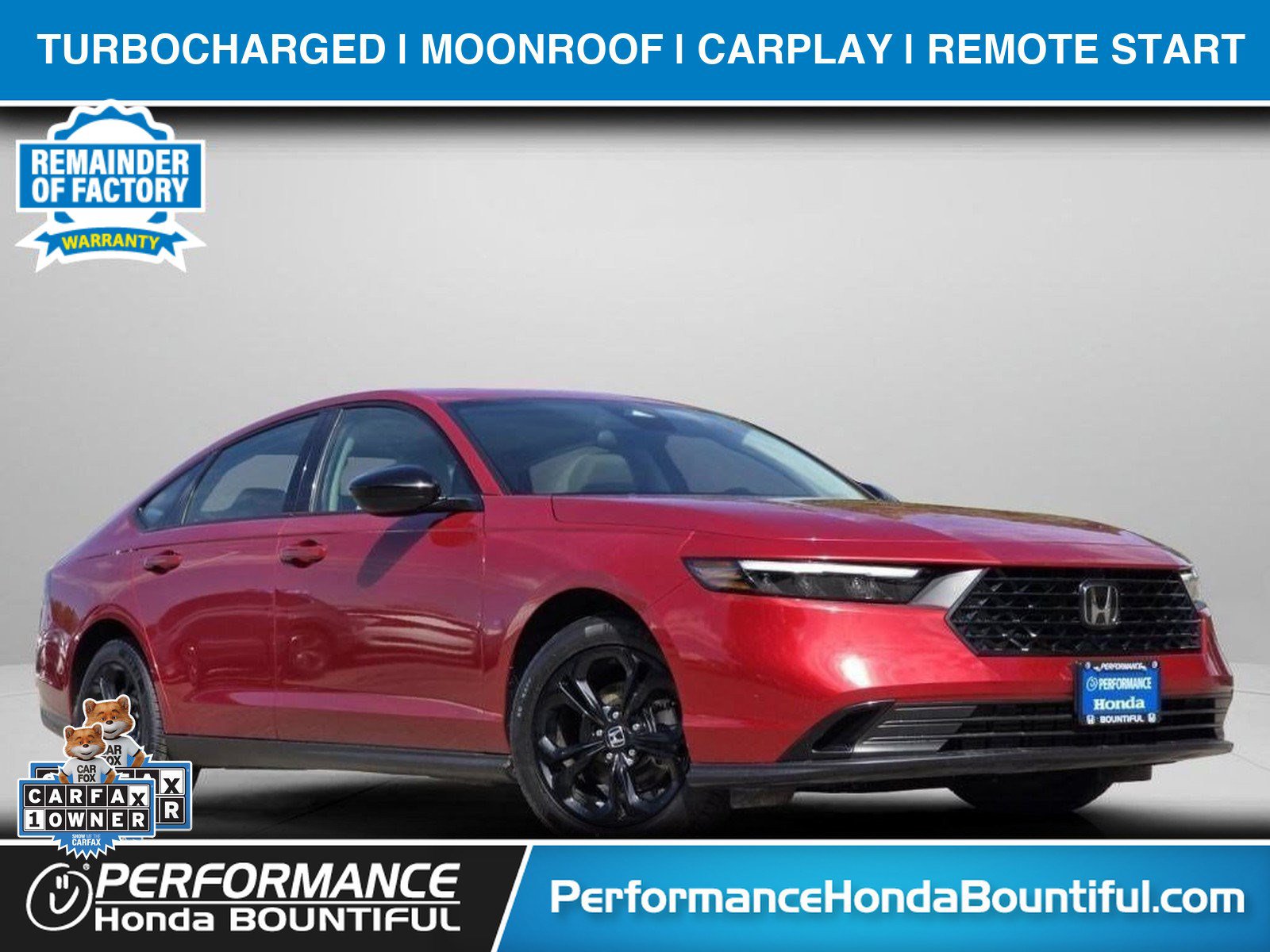 Used 2025 Honda Accord SE image 1