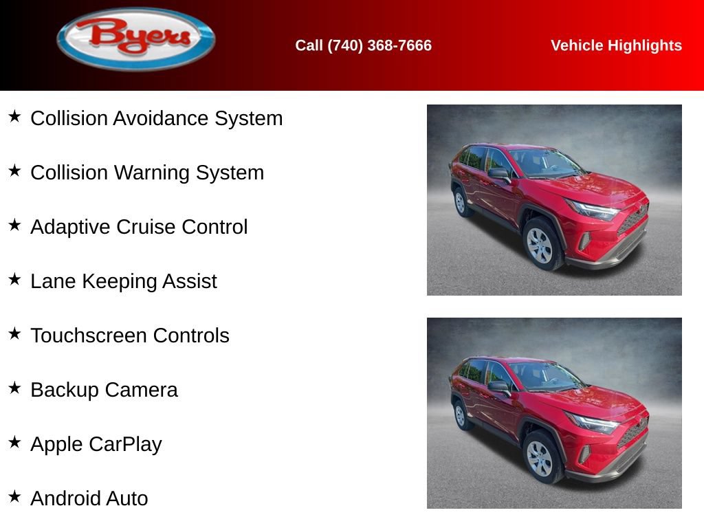 Used 2025 Toyota RAV4 LE AWD/4WD image 11