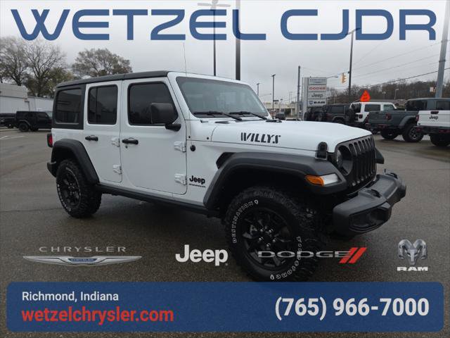 Certified 2023 Jeep Wrangler Willys image 1