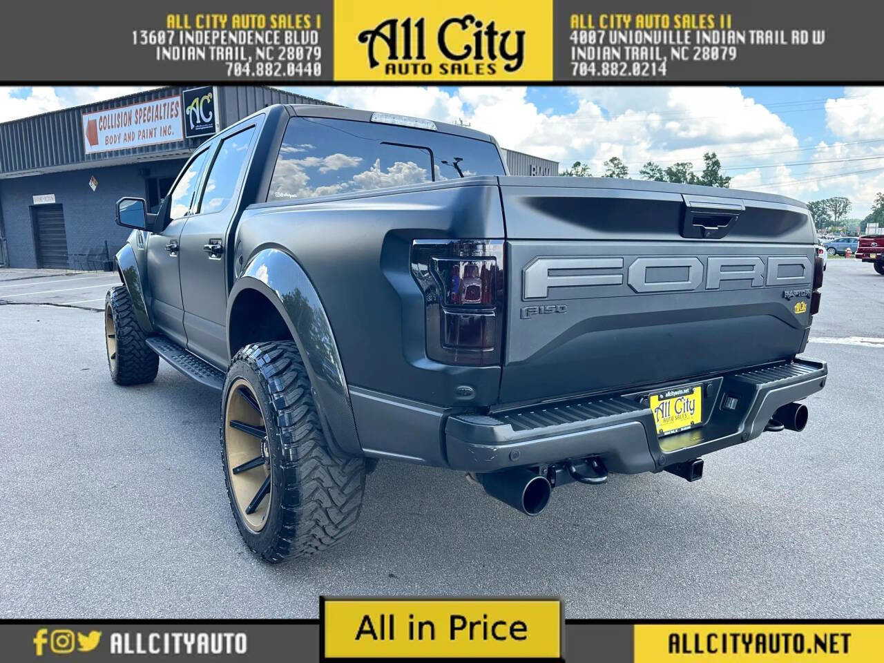 Used 2020 Ford F150 Raptor w/ Equipment Group 802A Luxury image 5