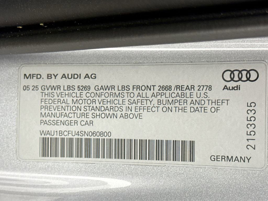 Used 2025 Audi A5 2.0T Premium w/ Convenience Package image 36
