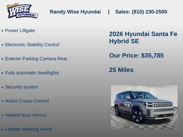 New 2026 Hyundai Santa Fe SE FWD image 10
