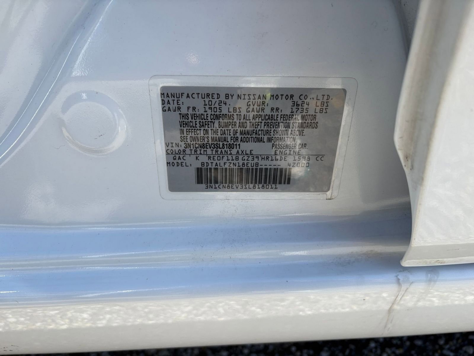 Used 2025 Nissan Versa SV image 27