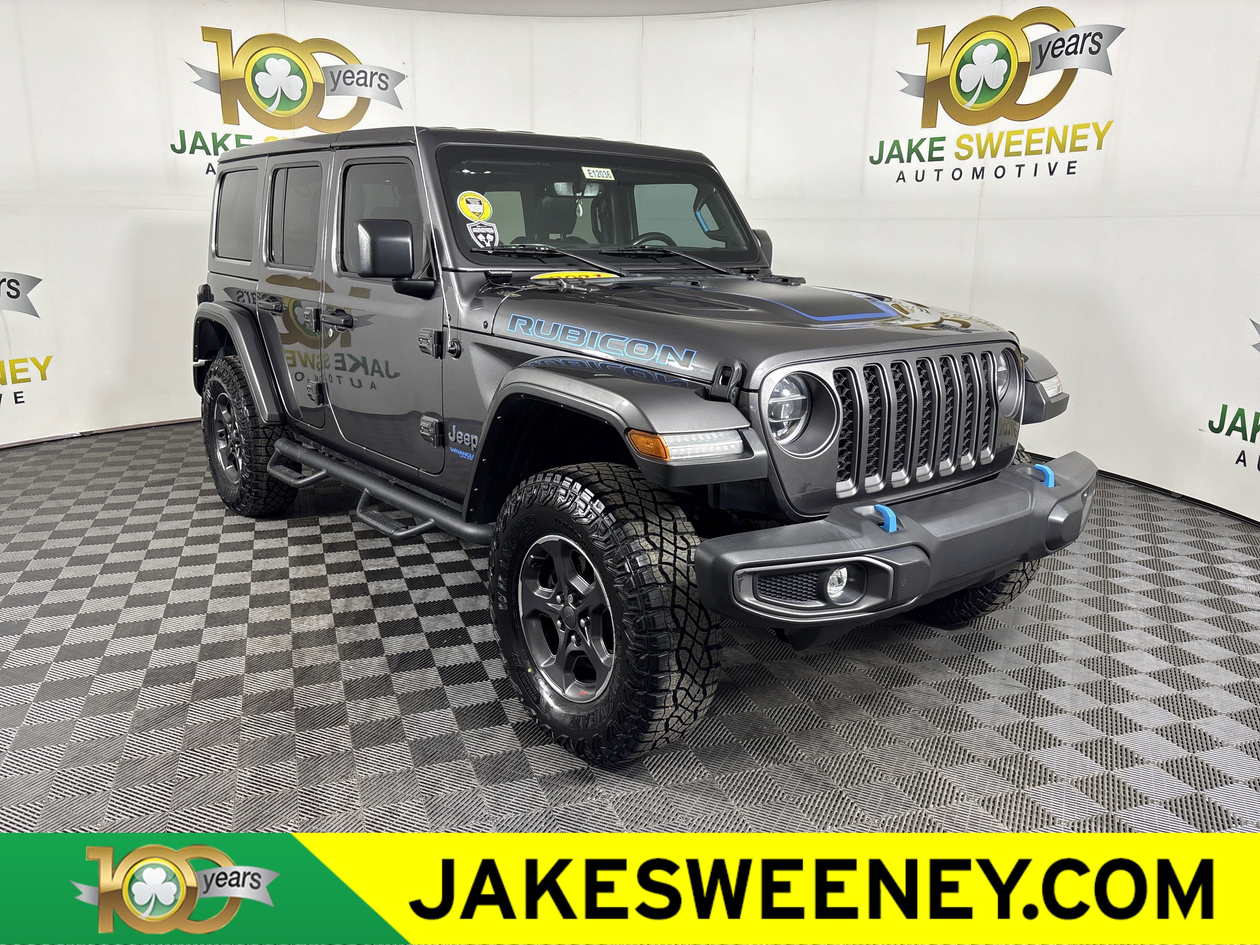 Certified 2021 Jeep Wrangler Unlimited Rubicon 4xe w/ Cold Weather Group