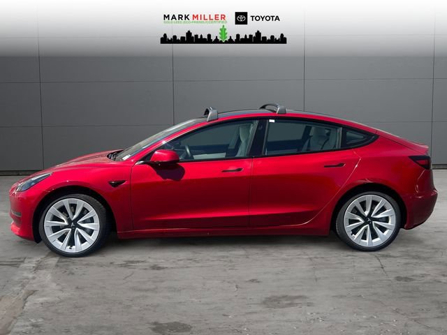 Used 2021 Tesla Model 3 Long Range AWD/4WD image 2