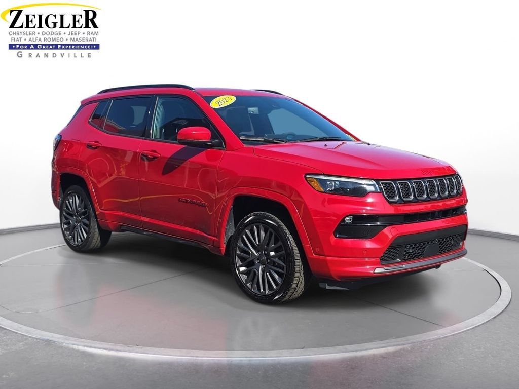 Used 2023 Jeep Compass Limited w/ Elite Group for (Red) Edition AWD/4WD image 3