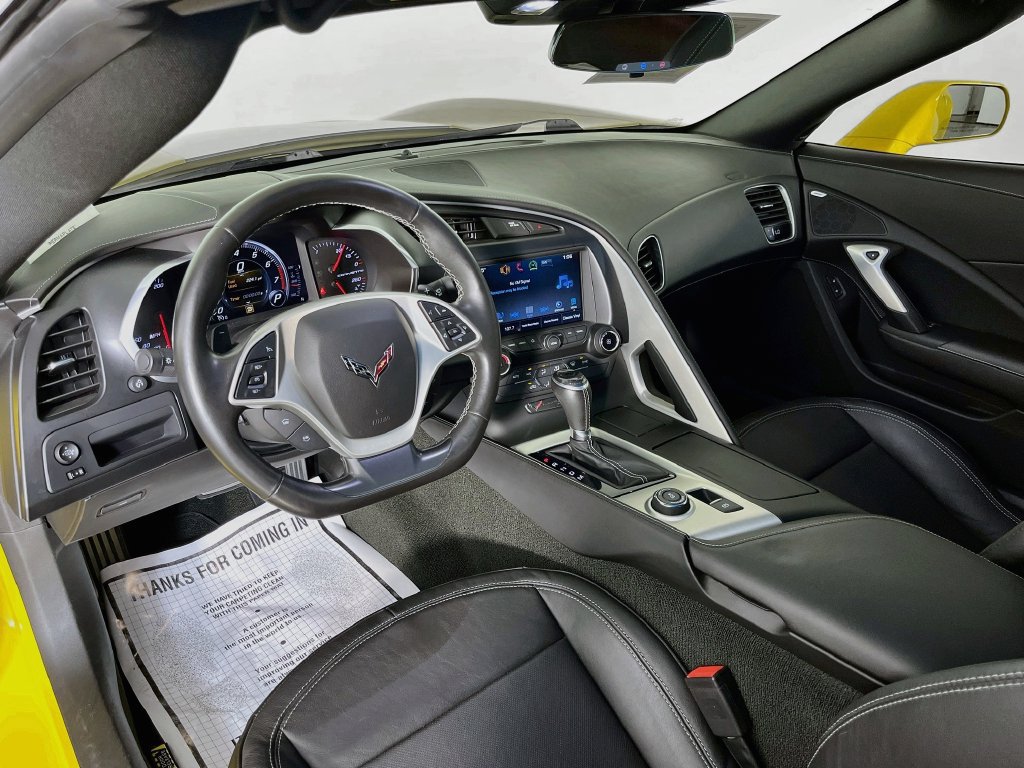 Used 2016 Chevrolet Corvette Stingray Coupe w/ Carbon Flash Badge Package RWD image 31