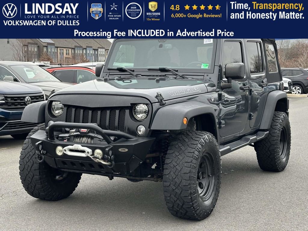 Used 2017 Jeep Wrangler Unlimited Sport w/ Quick Order Package 24S image 4