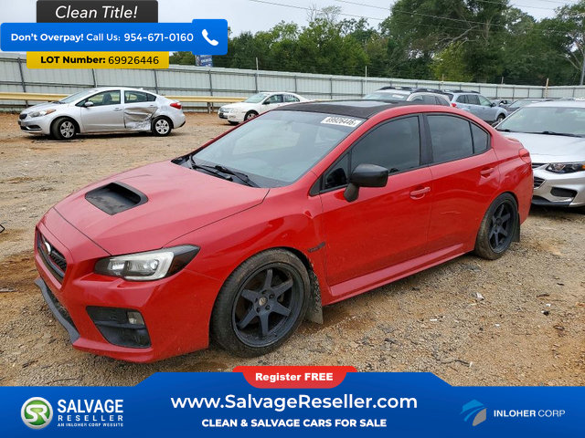 Used 2015 Subaru WRX Limited