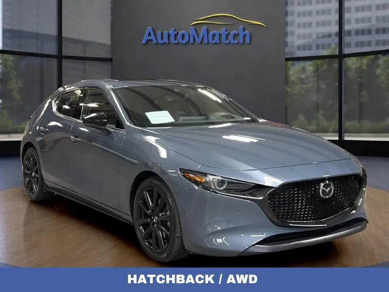 Used 2021 MAZDA MAZDA3 Hatchback w/Premium Plus Pkg AWD/4WD image 1