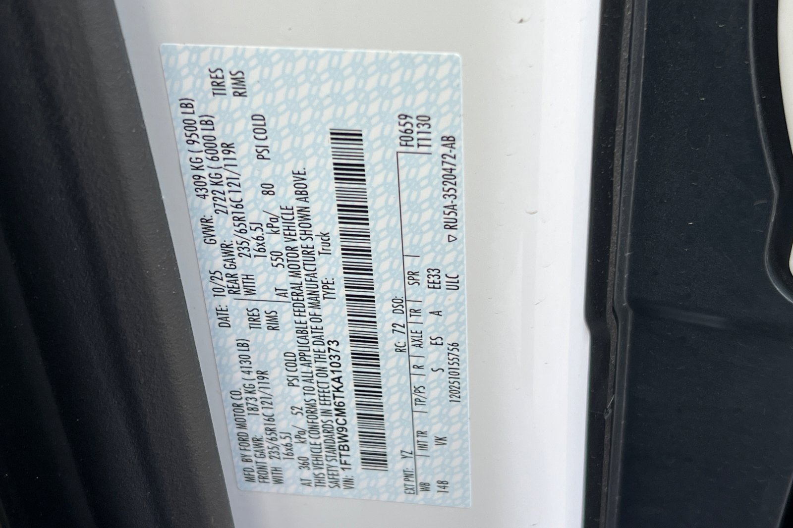 New 2026 Ford E-Transit 148 Medium Roof w/ Load Area Protection Package image 27