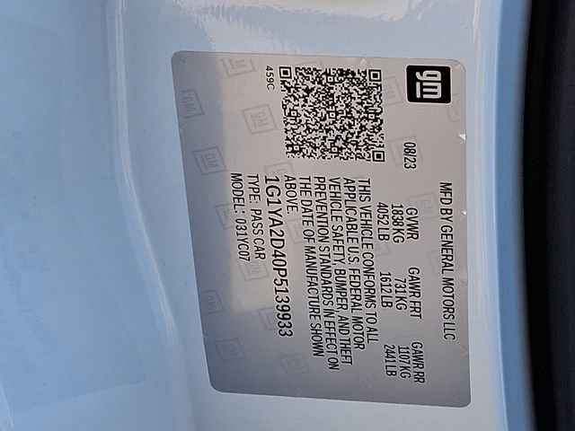 Used 2023 Chevrolet Corvette Stingray Coupe w/ Z51 Performance Package image 26