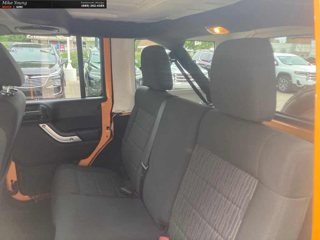 Used 2012 Jeep Wrangler Unlimited Sahara w/ Dual Top Group AWD/4WD image 14