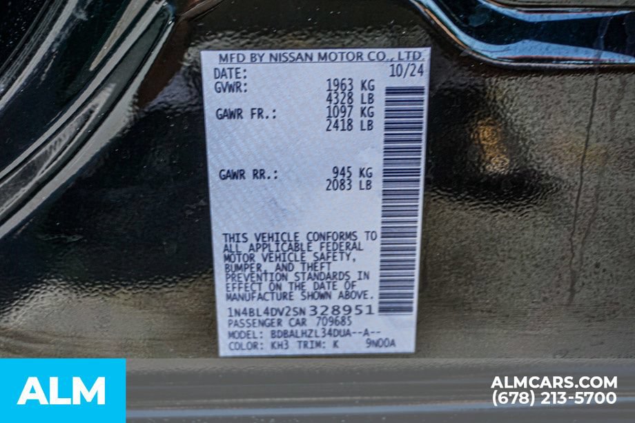 Used 2025 Nissan Altima 2.5 SV FWD image 53