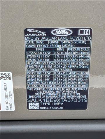 New 2026 Land Rover Range Rover Long Wheelbase Autobiography AWD/4WD image 17