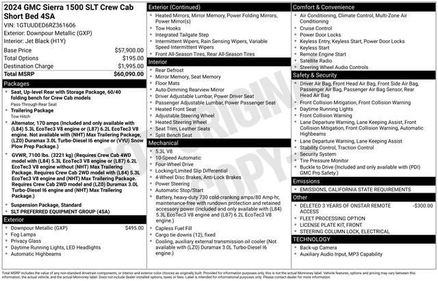 Certified 2024 GMC Sierra 1500 SLT image 30