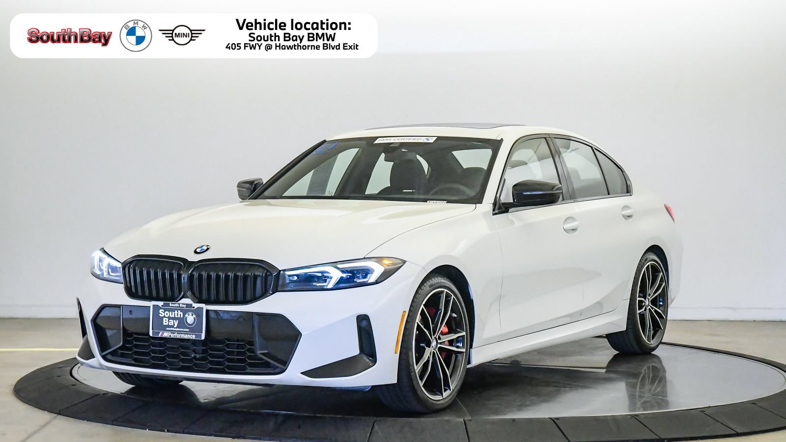 Certified 2024 BMW 330i xDrive Sedan w/ M Sport Package