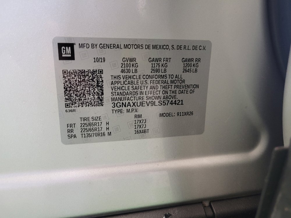 Used 2020 Chevrolet Equinox LT AWD/4WD image 33