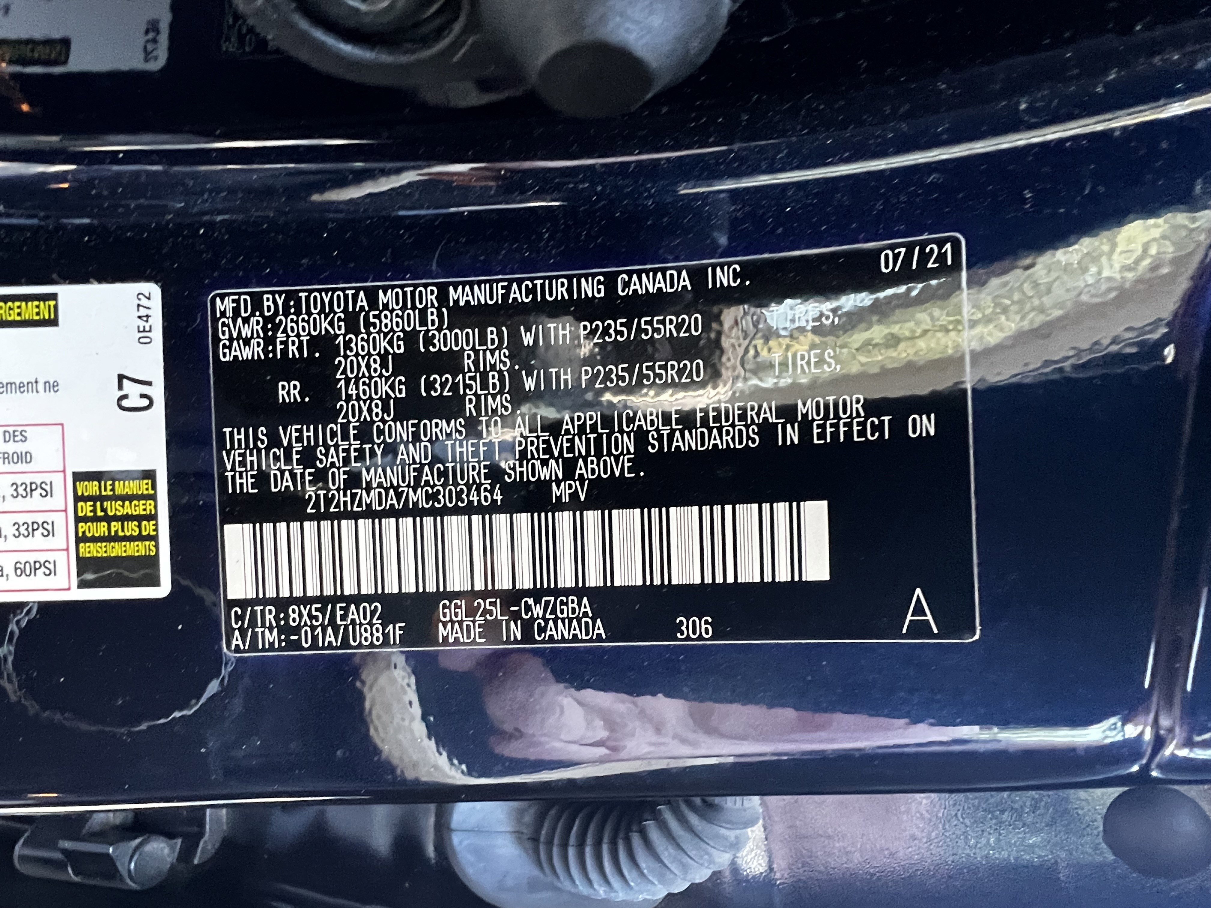 Certified 2021 Lexus RX 350 AWD w/ Premium Package image 51