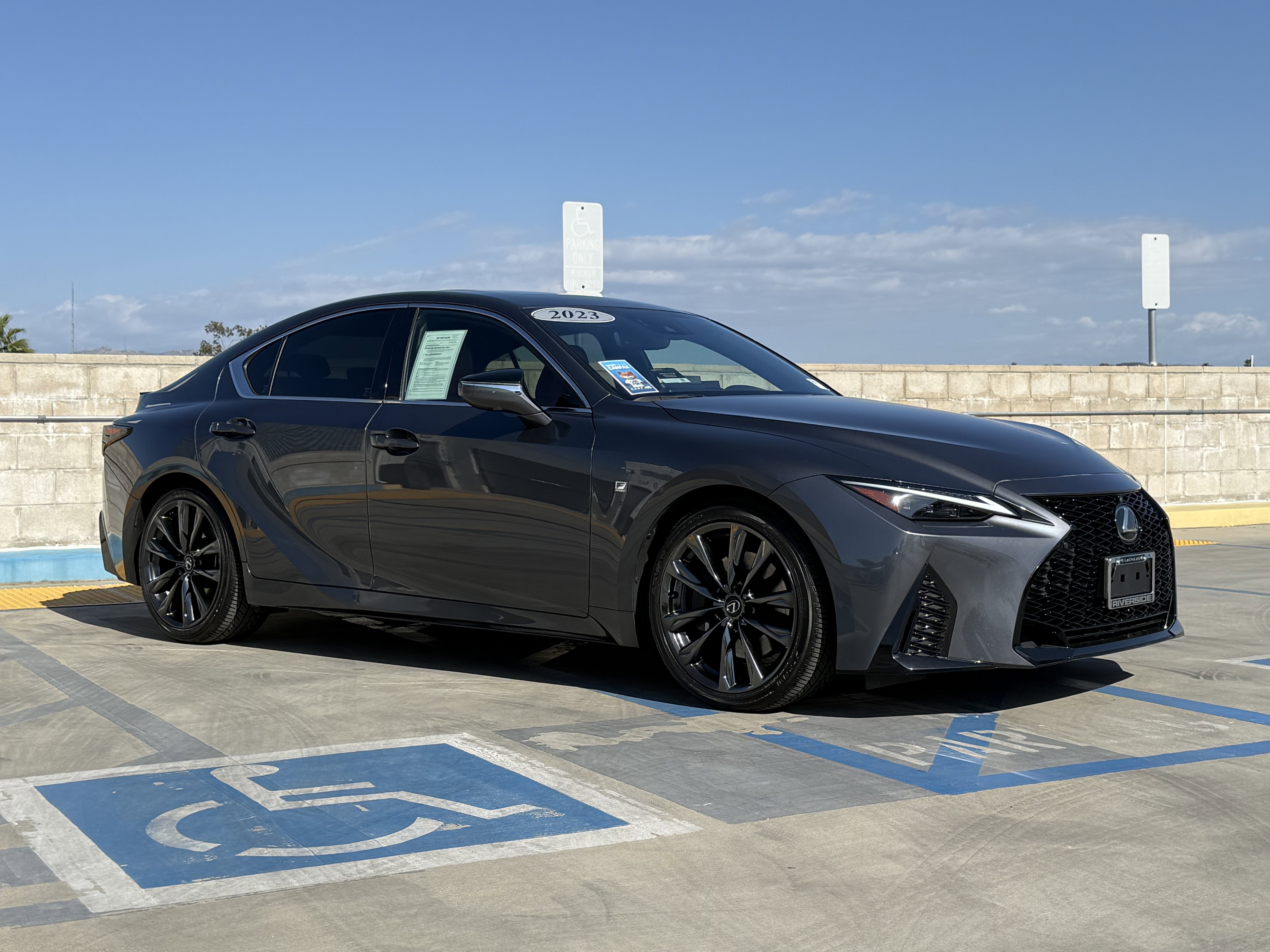 Certified 2023 Lexus IS 350 F Sport w/ Navigation Package image 2