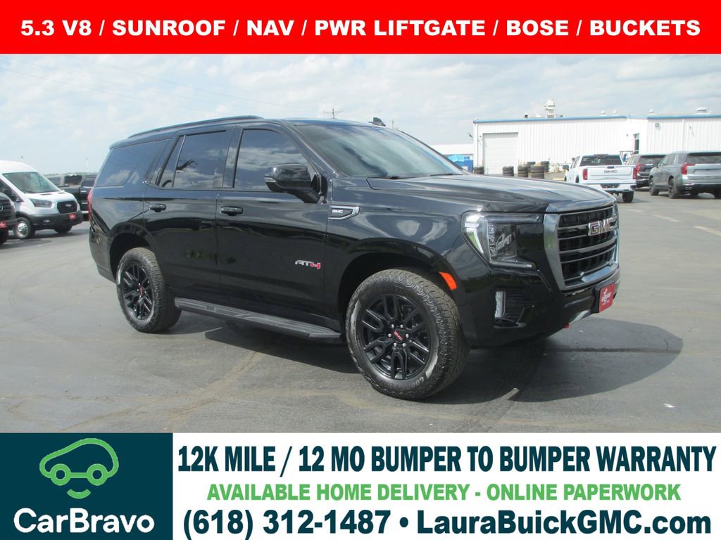 Used 2023 GMC Yukon AT4 w/ LPO, Floor Liner Package AWD/4WD image 1