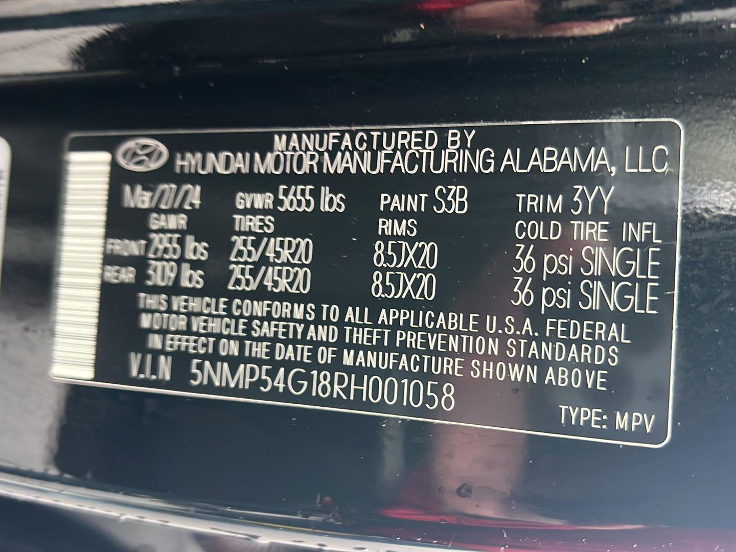 Used 2024 Hyundai Santa Fe Calligraphy image 46