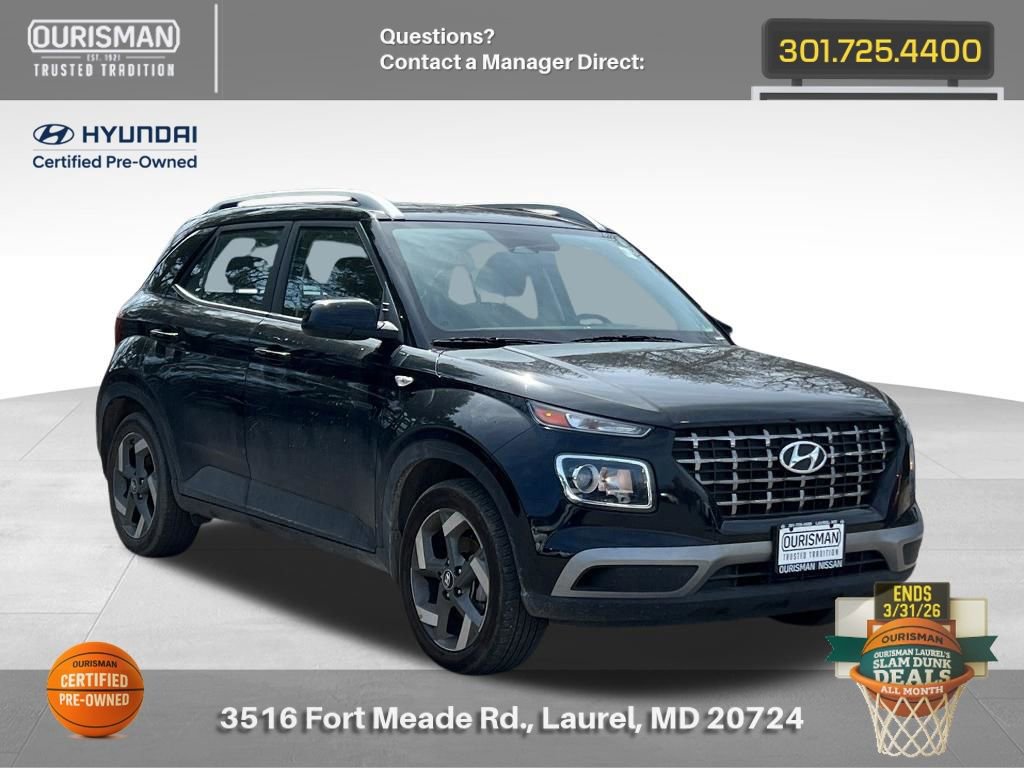 Certified 2025 Hyundai Venue SEL