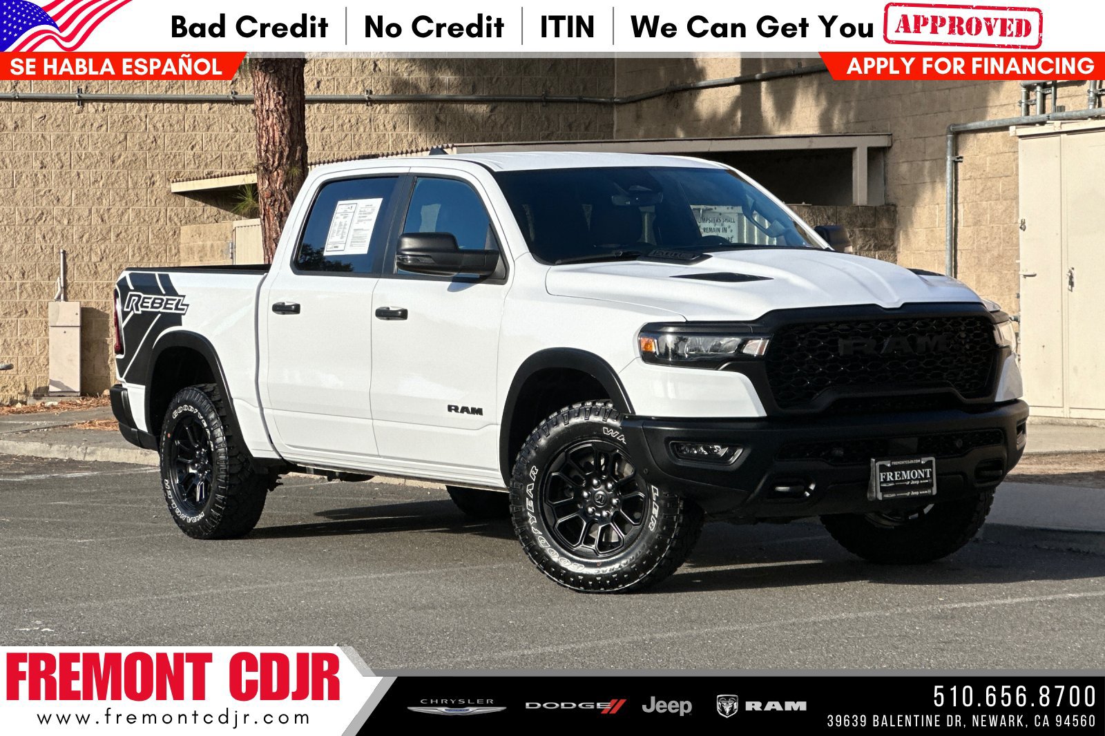 Used 2025 RAM 1500 Rebel w/ Rebel Level 1 Equipment Group AWD/4WD 360° Tour