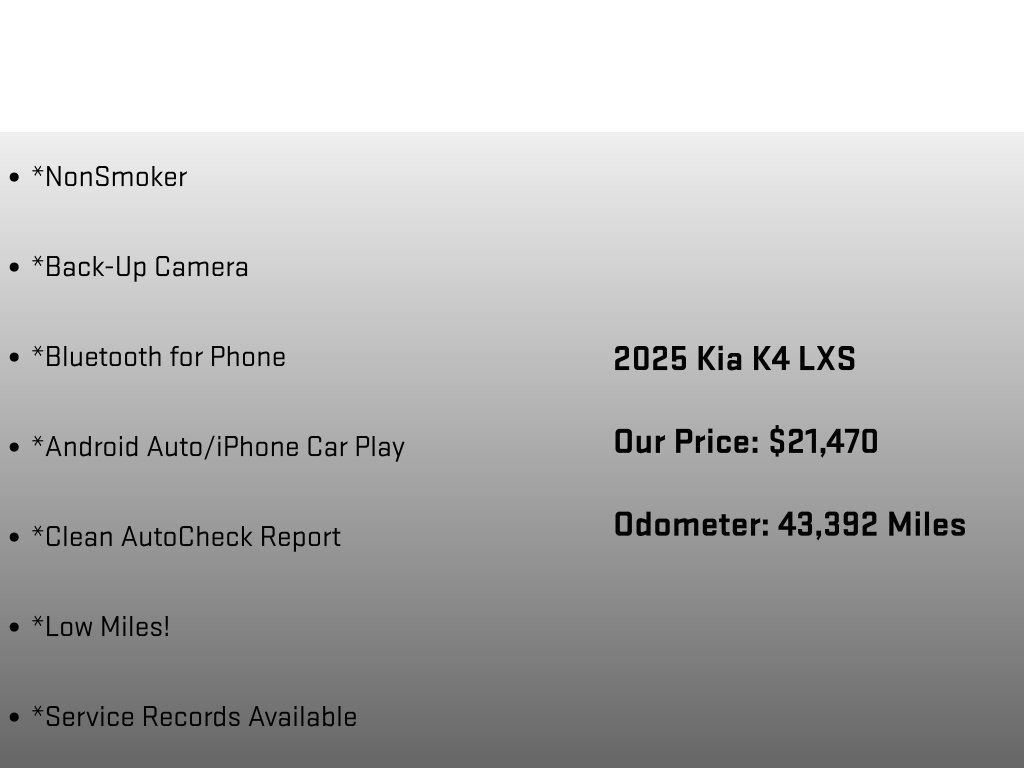 Used 2025 Kia K4 FWD image 6