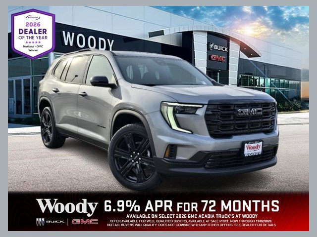 New 2026 GMC Acadia Elevation w/ Black Edition AWD/4WD image 1