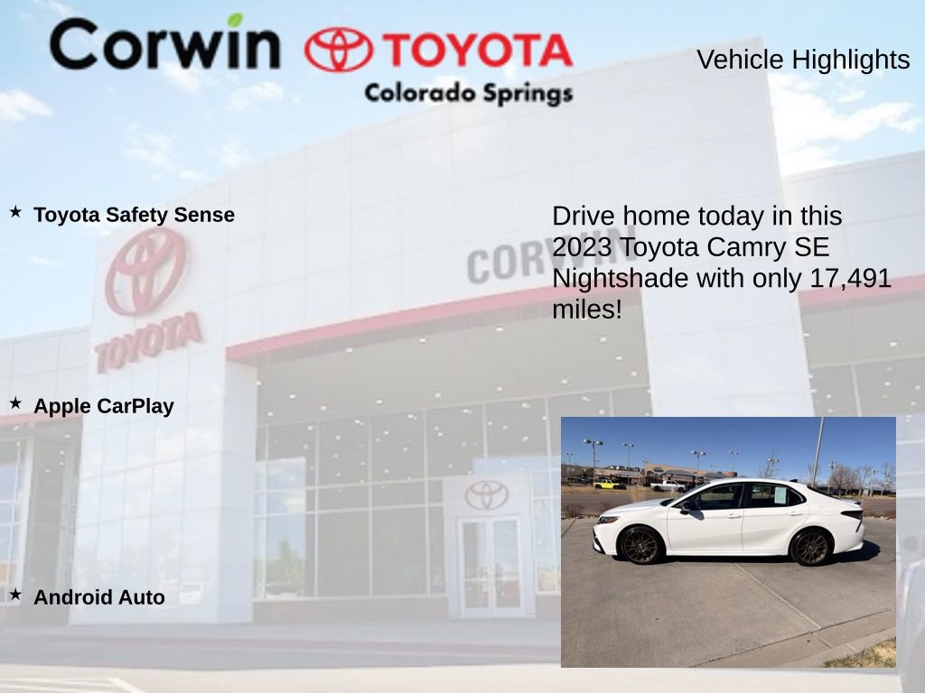 Used 2023 Toyota Camry SE image 6