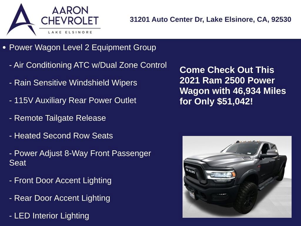 Used 2021 RAM 2500 Power Wagon image 10