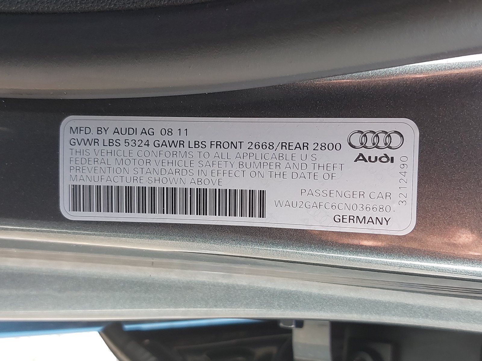 Used 2012 Audi A7 3.0T Prestige AWD/4WD image 41