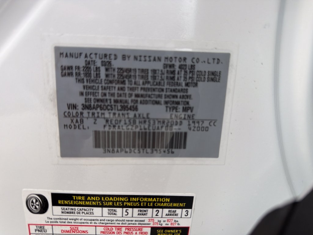 New 2026 Nissan Kicks SR w/ SR Premium Package FWD image 33
