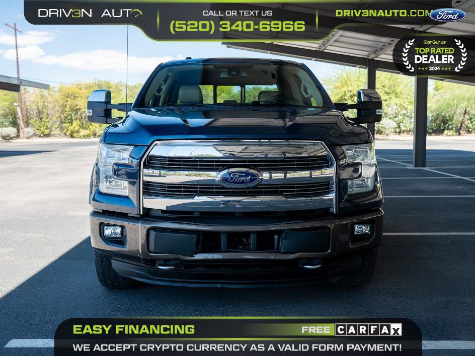 Used 2015 Ford F150 Lariat w/ Equipment Group 502A Luxury AWD/4WD image 2