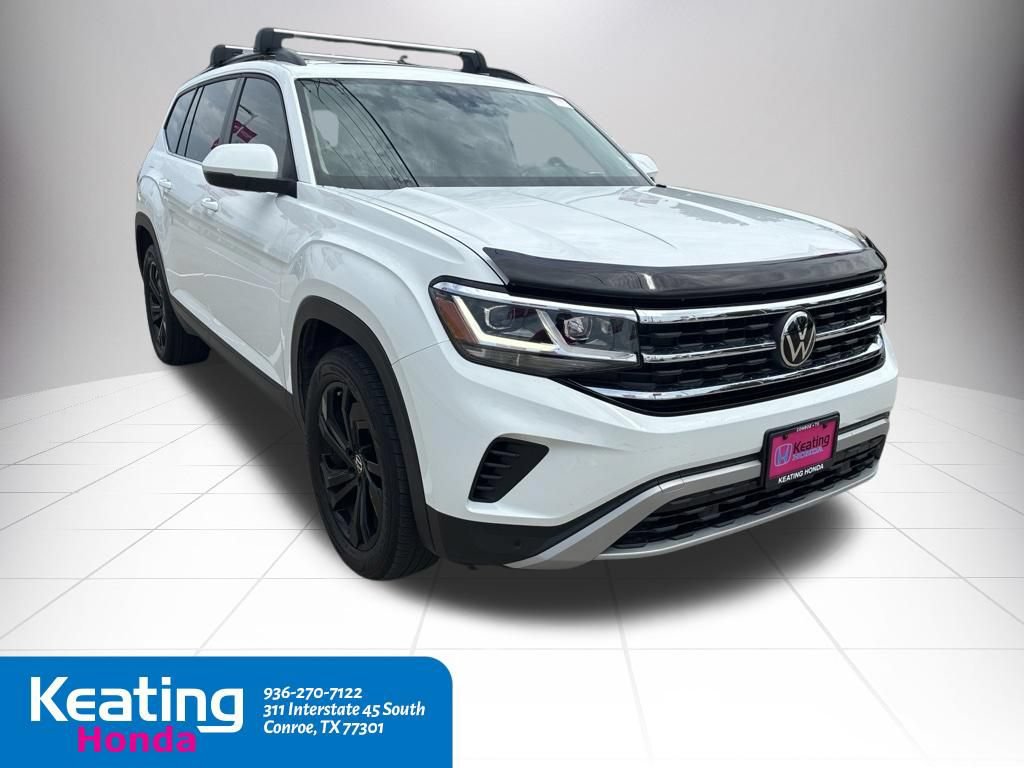 Used 2023 Volkswagen Atlas SE w/ Panoramic Sunroof Package FWD image 3