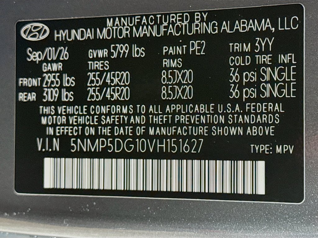 New 2027 Hyundai Santa Fe Calligraphy AWD/4WD image 17