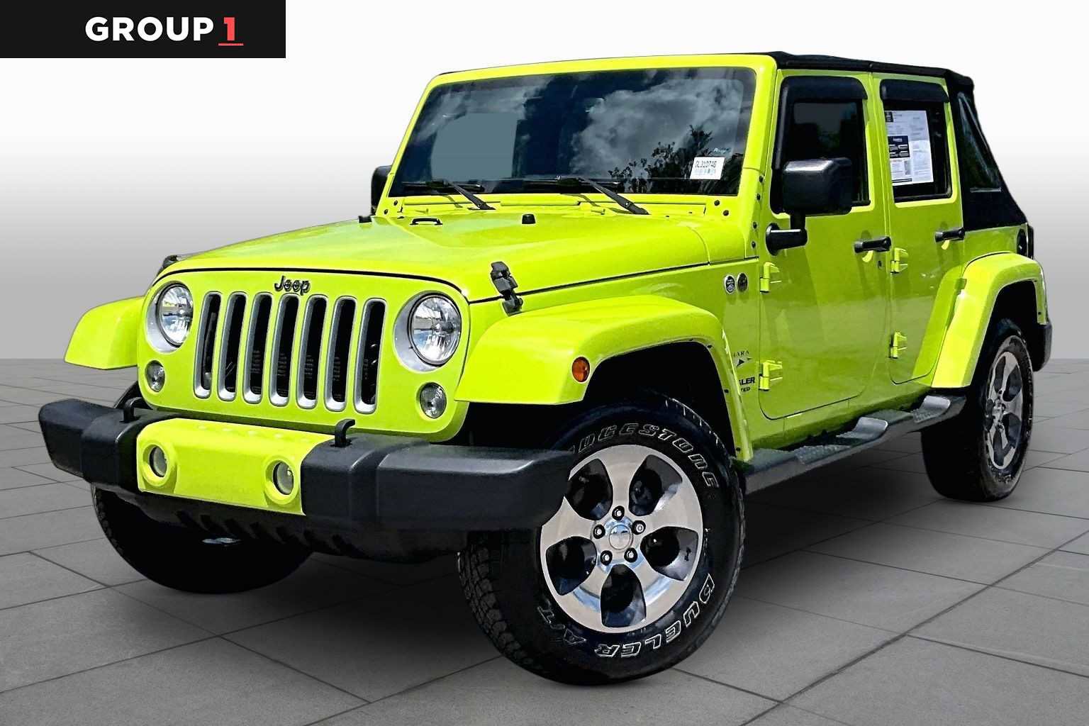 Used 2016 Jeep Wrangler Unlimited Sahara w/ Max Tow Package