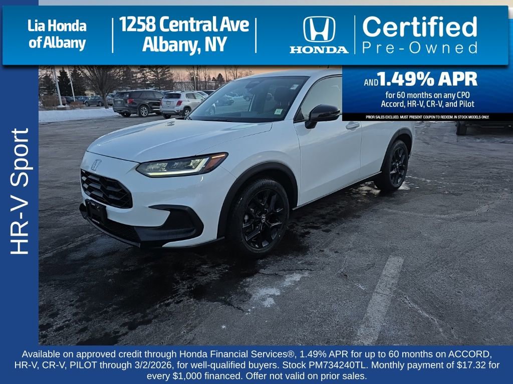 Certified 2023 Honda HR-V Sport image 3