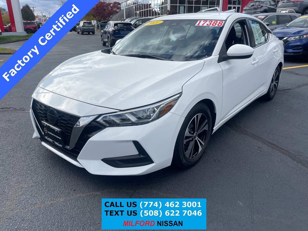 Certified 2021 Nissan Sentra SV video 1