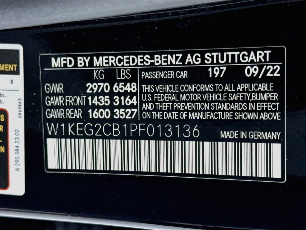 Certified 2023 Mercedes-Benz EQE 500 4MATIC Sedan image 33