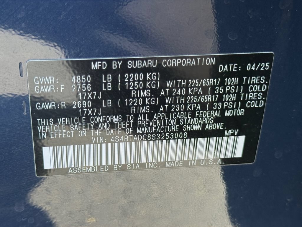 Used 2025 Subaru Outback Premium AWD/4WD image 27