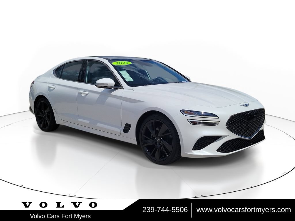 Used 2023 Genesis G70 2.0T w/ Sport Prestige Package RWD image 1