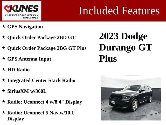 Used 2023 Dodge Durango GT image 3