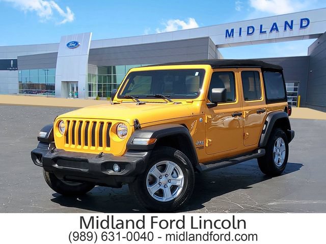 Used 2021 Jeep Wrangler Unlimited Sport AWD/4WD image 1