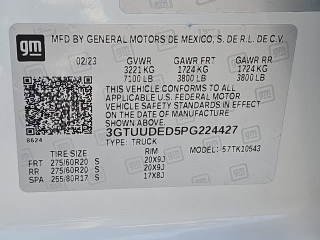 Used 2023 GMC Sierra 1500 SLT w/ SLT Premium Plus Package image 39