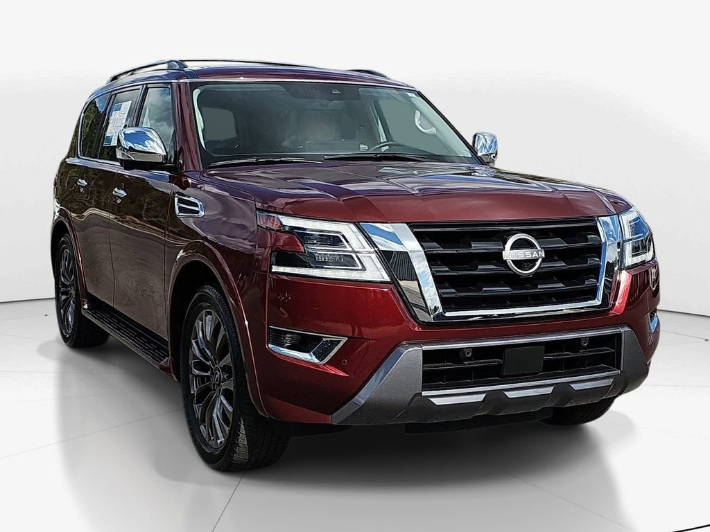 Used 2024 Nissan Armada Platinum w/ Captain's Chairs Package image 2